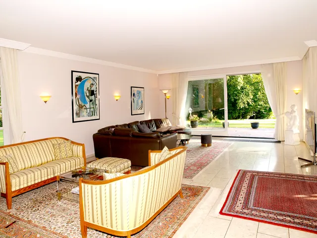 Wohnzimmer zum Garten