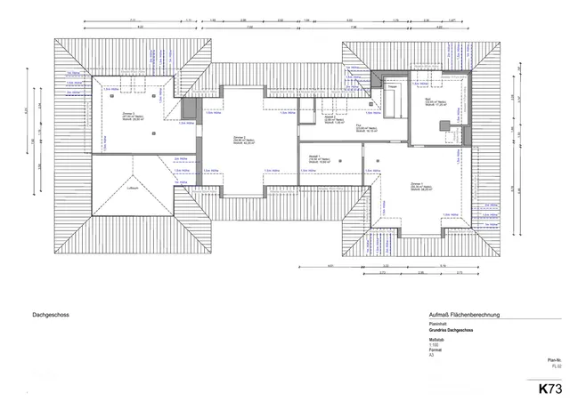 Grundriss Dachgeschoss