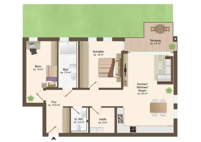 Wohnung 2
