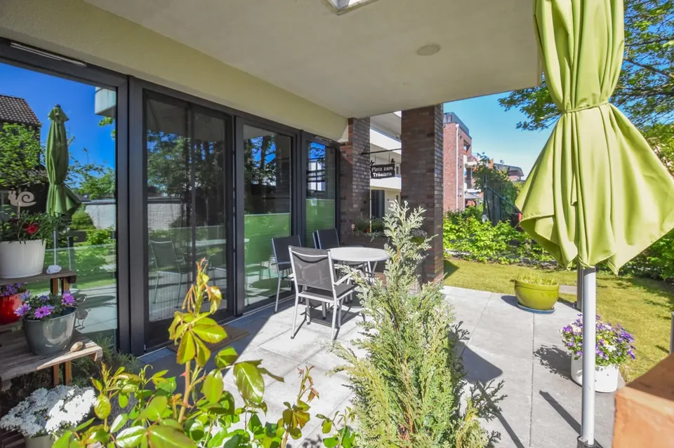 Provisionsfrei! Perfekte Kapitalanlage: Barrierefreie mod. 2 Zi. EG-Wohnung im Herzen von Schortens