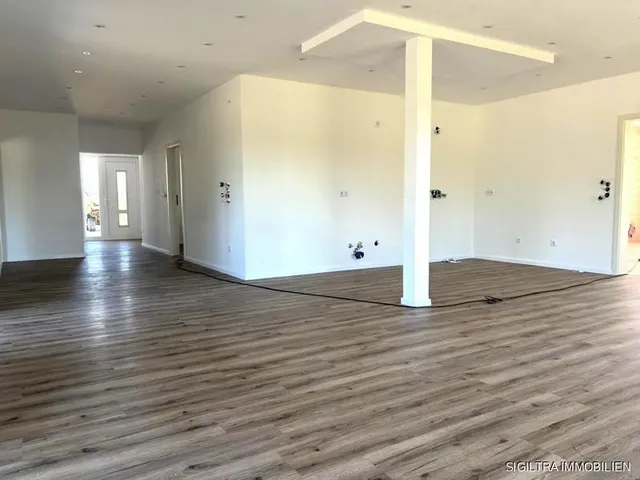 Wohnzimmer ohne Einrichtung