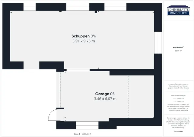 Haus 2 -Garage u. Schuppen-