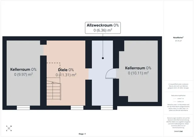 11426 Grundriss Keller