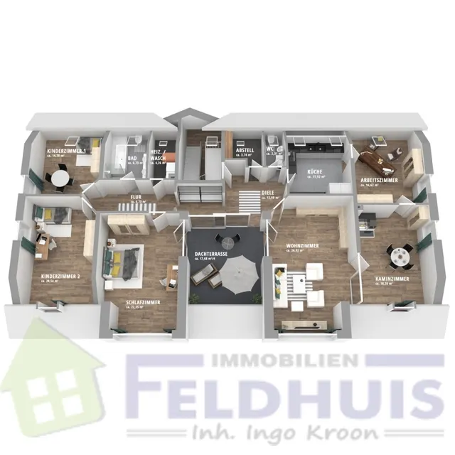 Grundriss Dachgeschoss