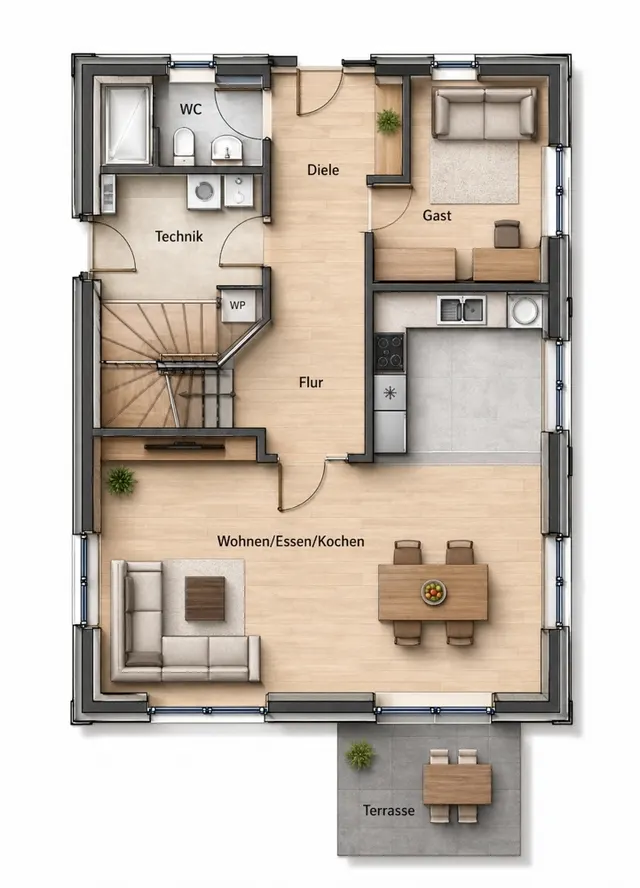Grundriss EG