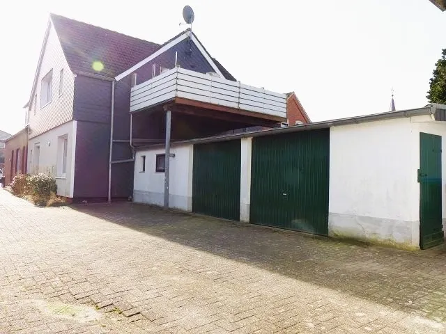 Blick vom Hinterhof