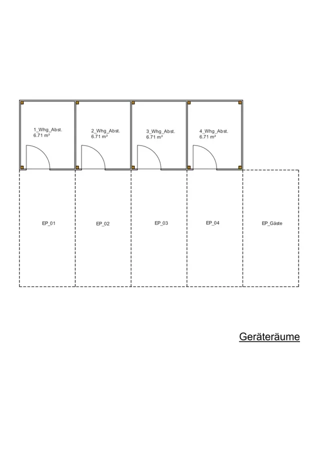Geräteräume