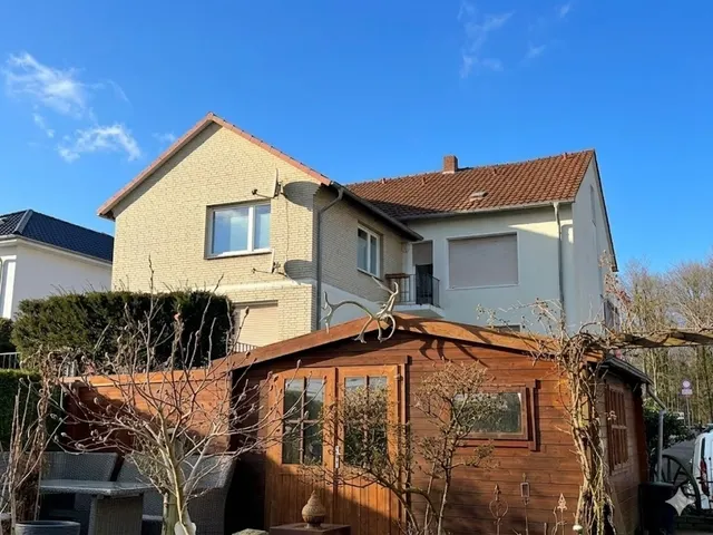 Hausansicht Garten