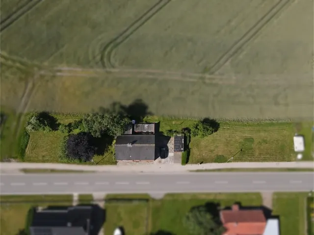Drohnenansicht - Grundstück