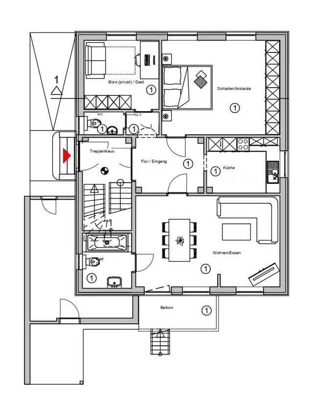 Grundriss EG