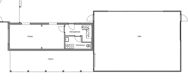 Grundriss Nebengebäude