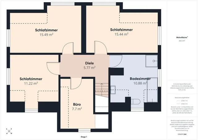 12126 Grundriss Obergeschoss