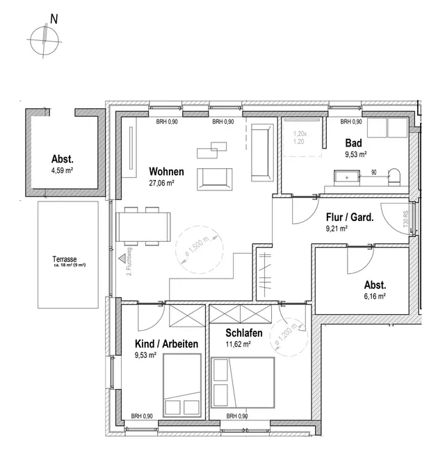 Wohnung 1