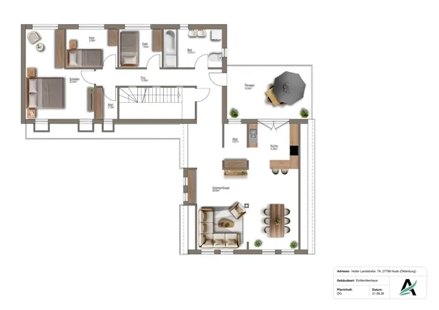 Wohnhaus Dachgeschoss