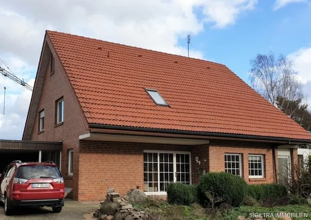 Provisionsfrei! Familienglück pur– großzügiges Ein-/Zweifamilienhaus mit Wintergarten in Lähden