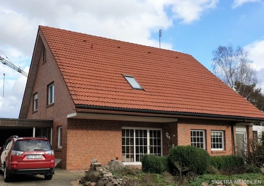 Provisionsfrei! Familienglück pur– großzügiges Ein-/Zweifamilienhaus mit Wintergarten in Lähden