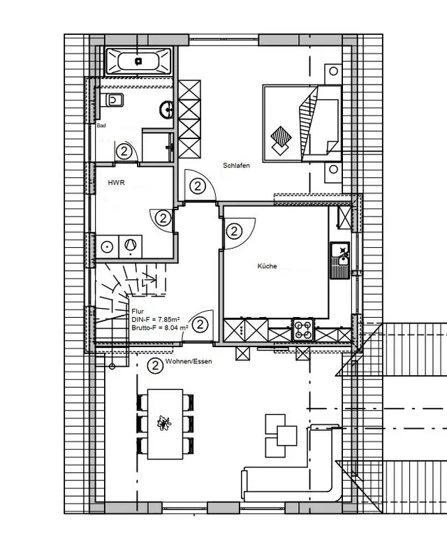 Grundriss DG 02