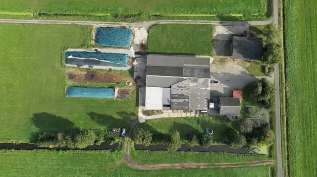 10,3 ha Landwirtschaftliche Hofstelle mit Milchviehstall, Maschinenhalle und Grünland im Außenbereich von Elsfleth