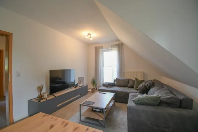 Moderne Wohnzimmeransicht