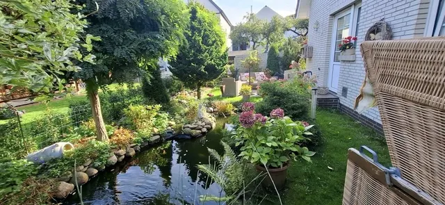 Garten Rückseite