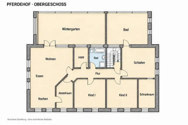 Grundriss-Illustration DG