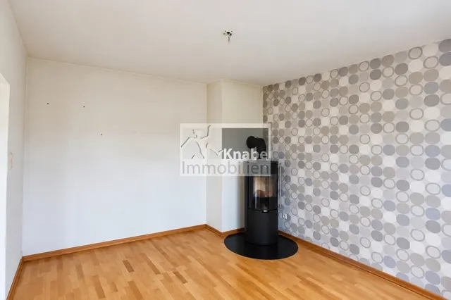 Wohnzimmer mit Kaminofen