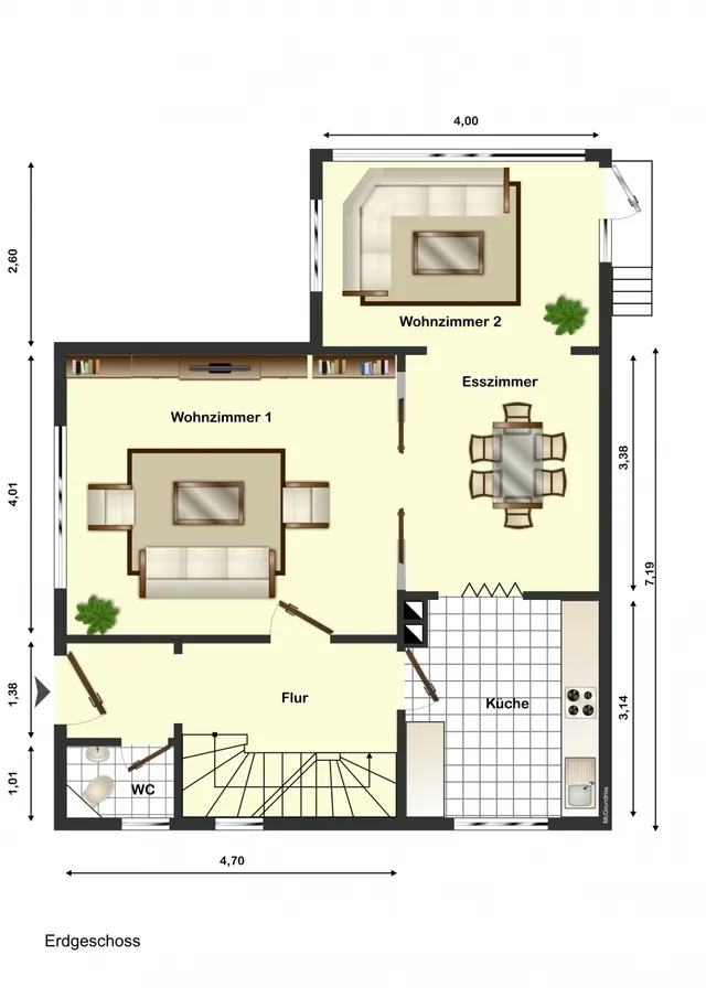 Grundriss EG