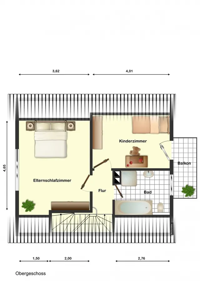 Grundriss OG