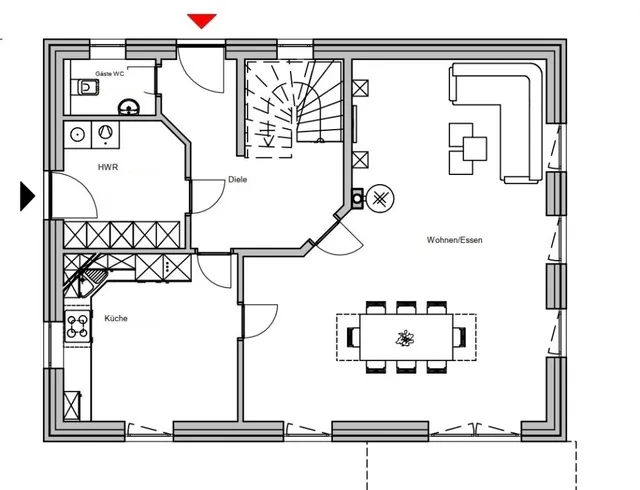 Grundriss EG