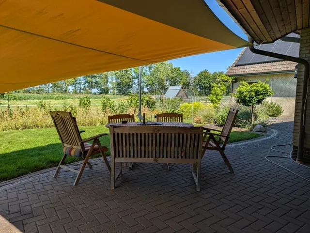 gemütliche 2. Terrasse